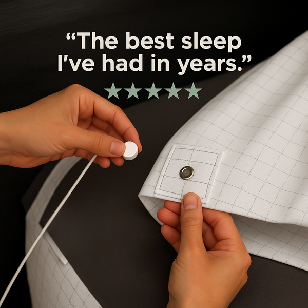 Grounding Silver Cotton Bed Sheet Grounding Mat Anti-static Bed Sheet